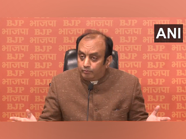 BJP MP Sudhanshu Trivedi. (Photo/ANI)