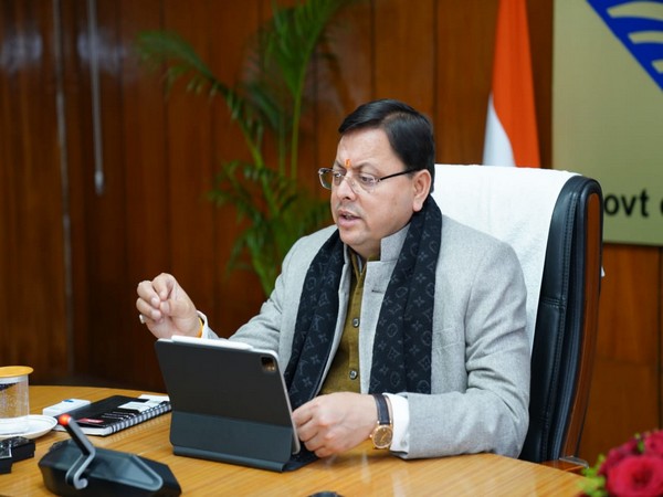 Uttarakhand Chief Minister Pushkar Singh Dhami (Image/ANI)