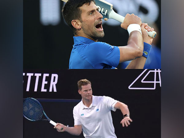 Novak Djokovic (up) and Steve Smith (bottom). (Photo- Australian Open)