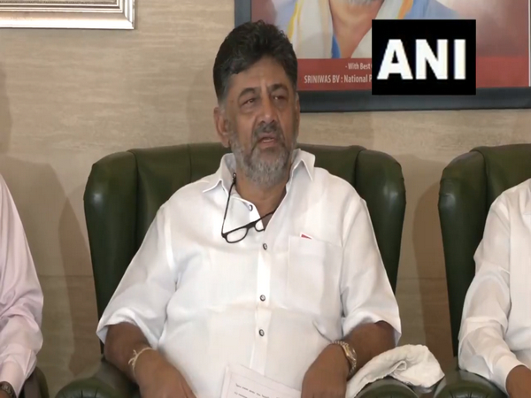 Karnataka Deputy Chief Minister DK Shivakumar (File photo/ANI)