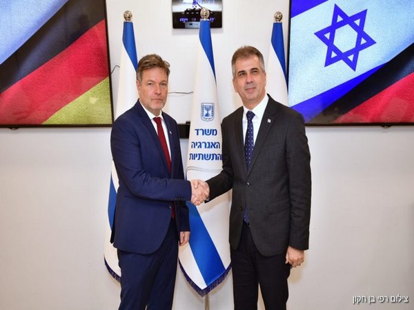 Germany Vice Chancellor Robert Habeck, Israel’s Minister of Energy and Infrastructure Eli Cohen (Image Credit: X/@elicoh1)