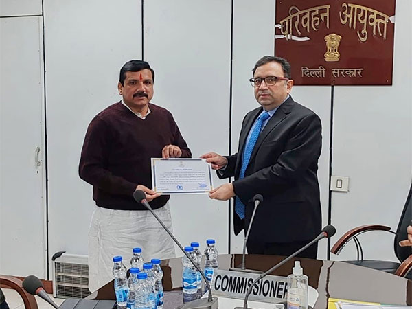 AAP leader Sanjay Singh ( Photo/ANI )