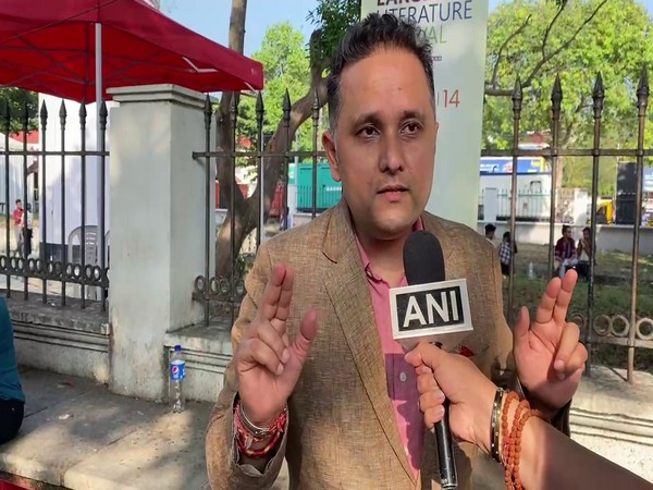 Author Amish Tripathi. (Photo/ANI)
