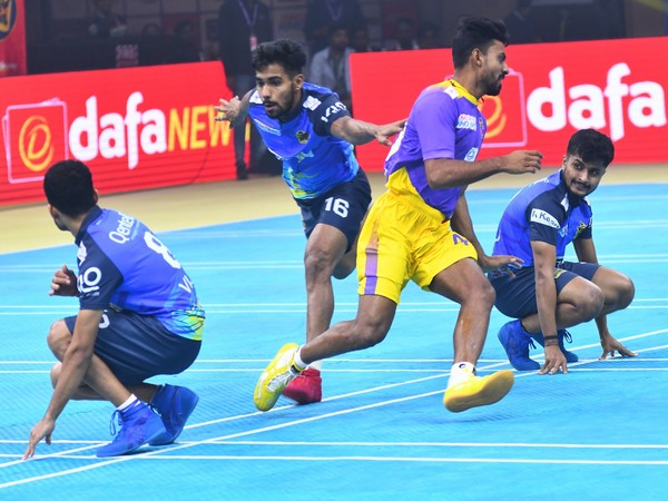 Chennai Quick Guns star players in action (Photo: Ultimate Kho Kho)