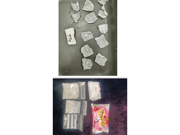 DRI seizes precious stones Hyderabad airport (Photo/ANI)