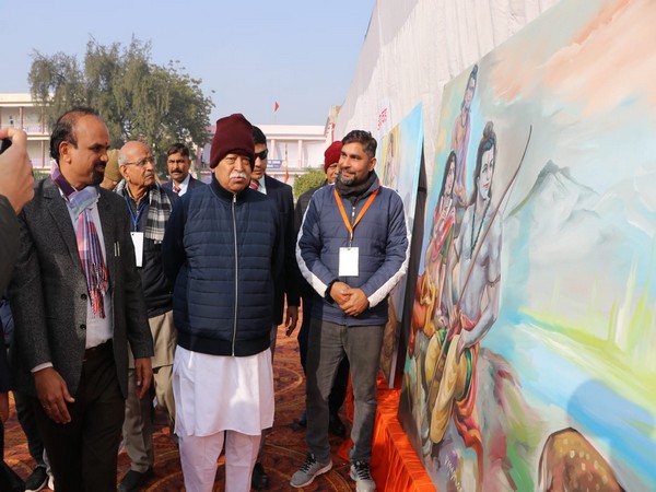 RSS Chief Mohan Bhagwat. (Photo/ANI)