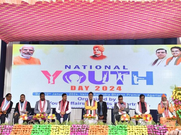 Tripura Chief Minister Manik Saha (Image/ANI)