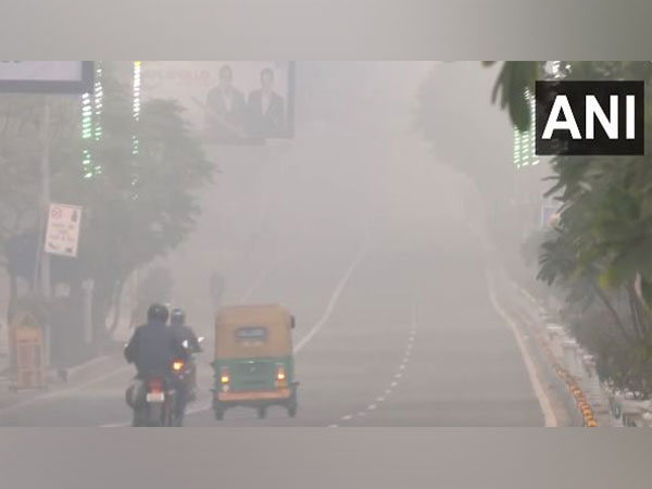 Visuals from Delhi at 7:10 AM (Photo/ANI)