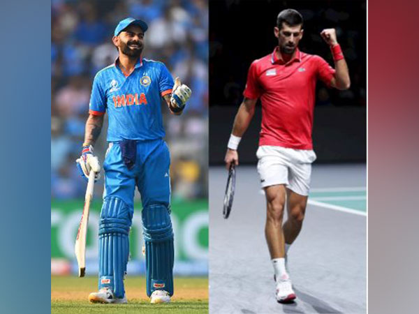  Virat Kohli and Novak Djokovic (Photo: BCCI/ Novak Djokovic-X)