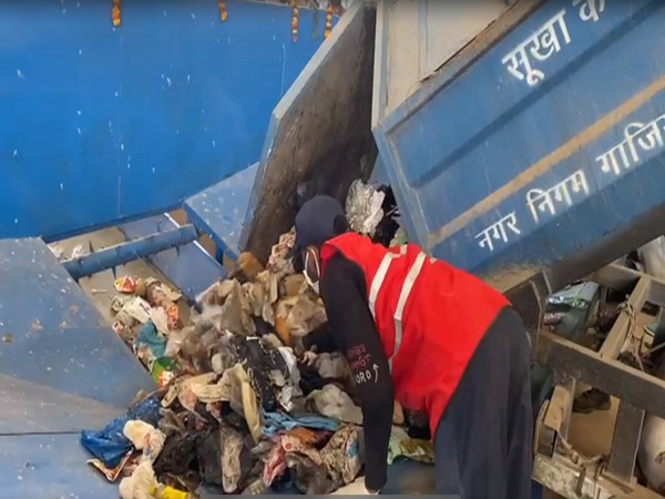 IPCA, Municipal Corporation set up waste materials recovery facility plant in Ghaziabad (Image/ANI)