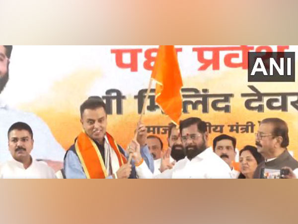 Milind Deora joins Shiv Sena (Shinde Faction) (Photo/ANI)