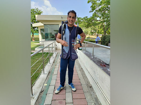 India's Trap shooter Manavjit Singh Sandhu (Image: NRAI)