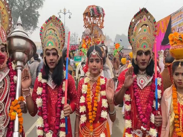 ‘Prakatya Mahotsav’ of Lord Shri Ramlala celebrated in Ayodhya. (Photo/ANI)