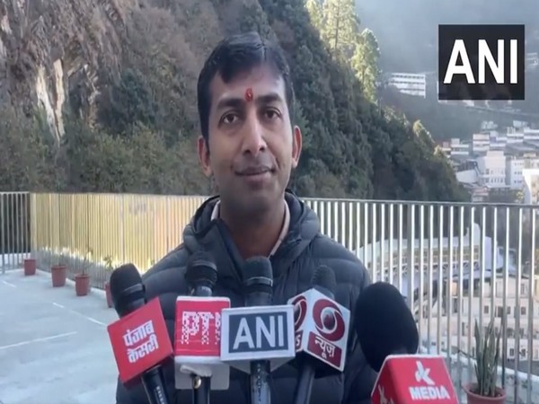 Shri Mata Vaishno Devi Shrine Board CEO Anshul Garg (Image/ANI)