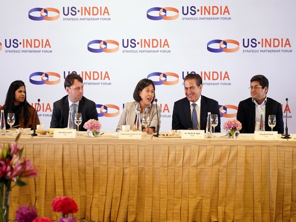 USISPF convenes a roundtable with Ambassador Katherine Tai on Monday (Photo/X@USISPForum)