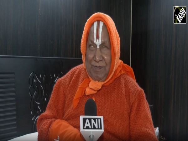 Swami Rambhadracharya Maharaj (Photo/ANI)