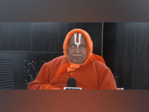 Sanskrit scholar Swami Rambhadracharya (Photo/ANI)