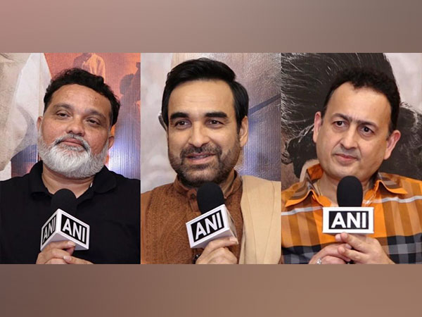 Ravi Jadhav, Pankaj Tripathi, Vinod Bhanushali (image: ANI)