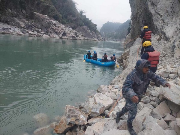 Officials at the site of the incident in Nepal (Photo/ANI)