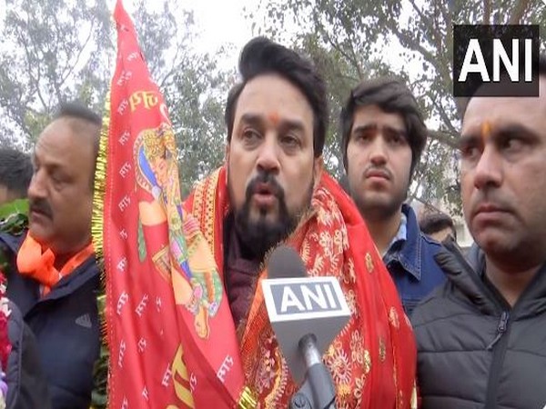Union Minister Anurag Thakur (Photo/ANI)