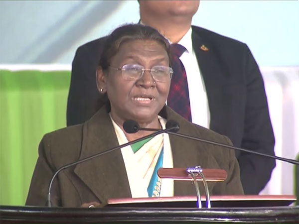 President Droupadi Murmu (Photo/ANI)