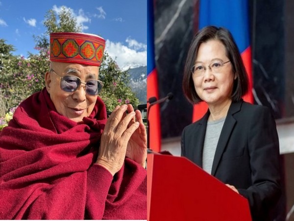 Tibetan spiritual leader Dalai Lama and Former Taiwan President Tsai Ing-wen (File Image: X, Reuters)