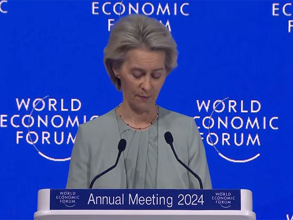 Ursula von der Leyen, President of the European Commission addresses the World Economic Forum (Photo Credit: World Economic Forum)