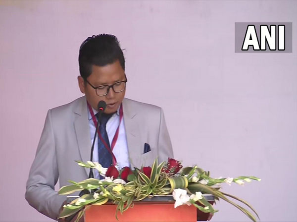 Meghalaya Sports Minister Shakliar Warjri (Photo: ANI)