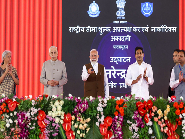 Prime Minister Narendra Modi inaugurating new campus (Photo/ANI)