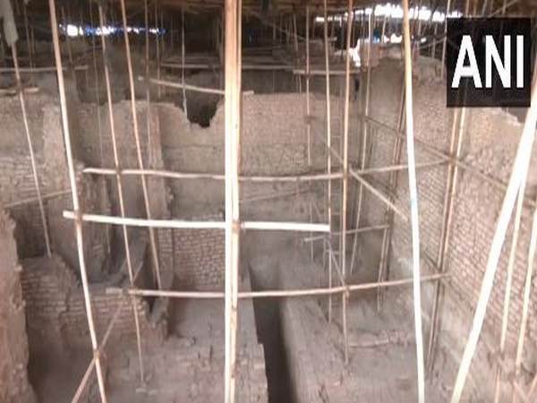 Remains of 2800-year-old settlement found in PM Narendra Modi's village, Vadnagar (Photo/ANI)