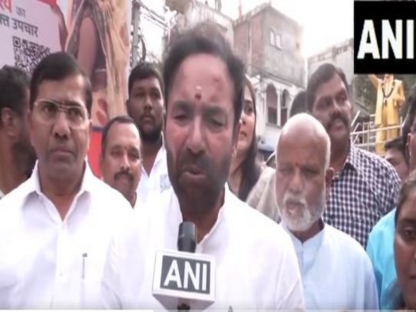 Union Minister and Telangana BJP chief G Kishan Reddy. (Photo/ANI)