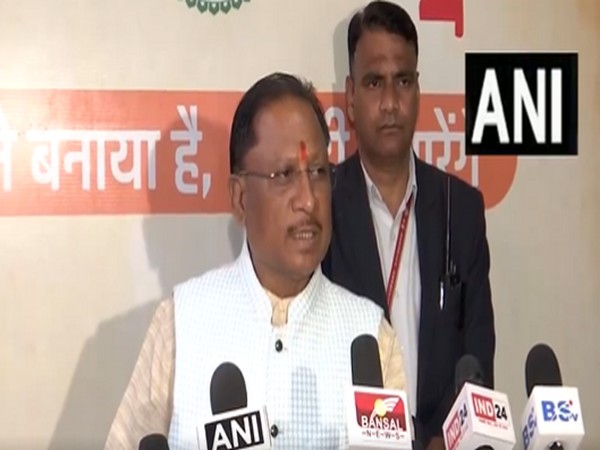 Chhattisgarh Chief Minister Vishnu Deo Sai. (Photo/ANI)