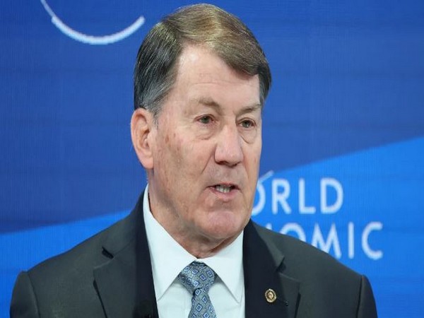 US Senator from South Dakota Mike Rounds speaks during the annual meeting of the World Economic Forum in Davos, Switzerland (Photo/Reuters)