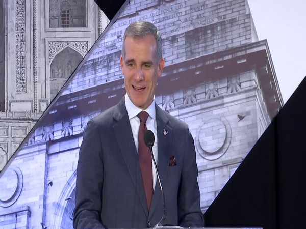 US Ambassador Eric Garcetti (Photo/ANI)