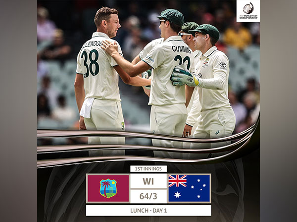 Australia vs West Indies. (Picture: ICC Twitter)