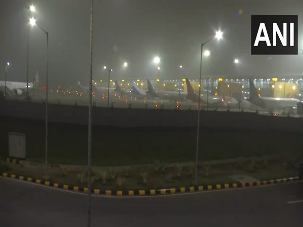 Visuals from Delhi airport. (Photo/ANI)