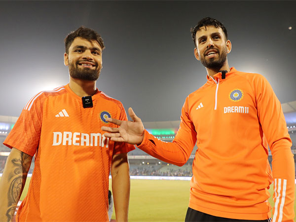Rinku Singh and Jitesh Sharma (right) (Photo: BCCI)