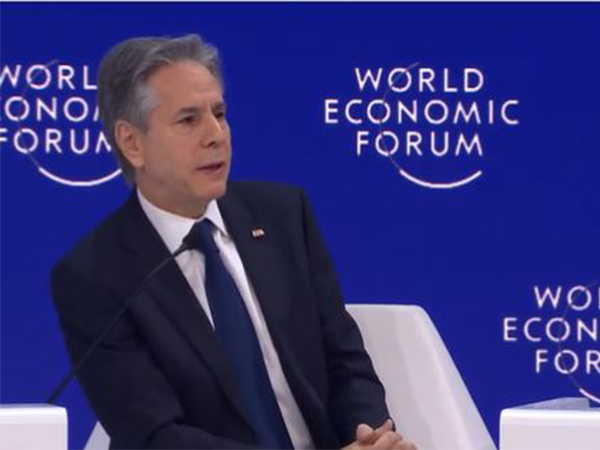 US Secretary of State Antony Blinken (Photo/X @wef)