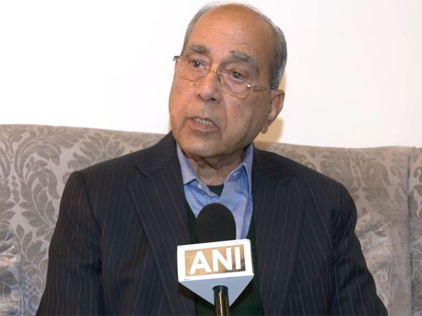 Shri Ram Mandir Construction Committee Chairperson Nripendra Mishra (Photo/ANI)