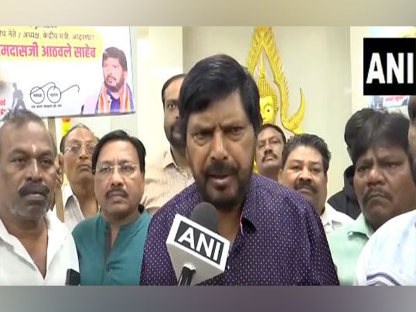 Union Minister Ramdas Athawale. (Photo/ANI)