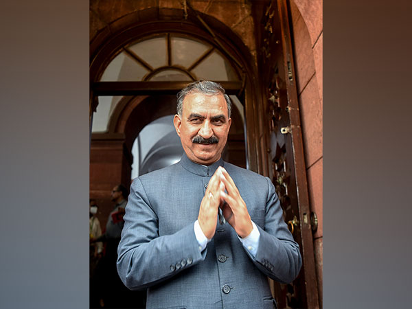 Himachal CM Sukhvinder Singh Sukhu (File Photo/ANI) 