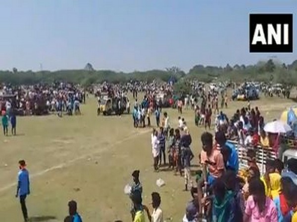 Image from the spot (PHOTO/ANI)