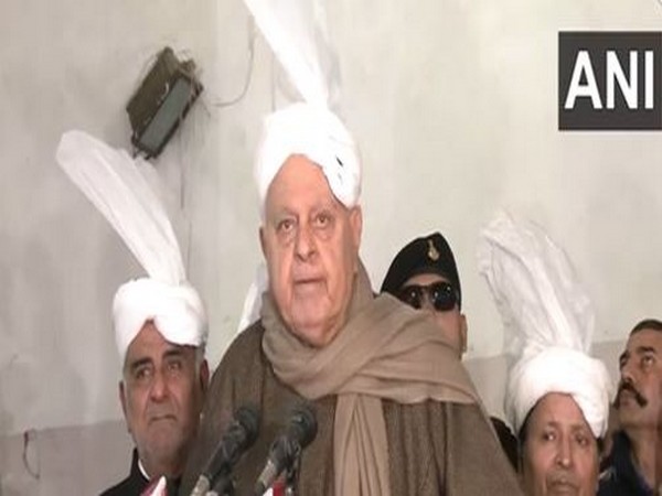 Former CM of Jammu and Kashmir and National Conference President Farooq Abdullah (Photo/ANI)