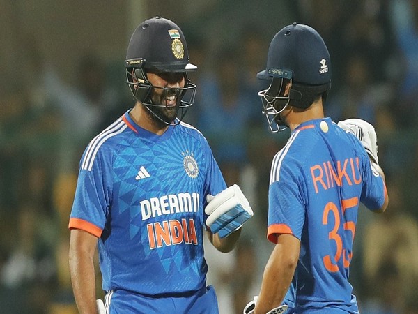 Rohit Sharma and Rinku Singh (BCCI/X)