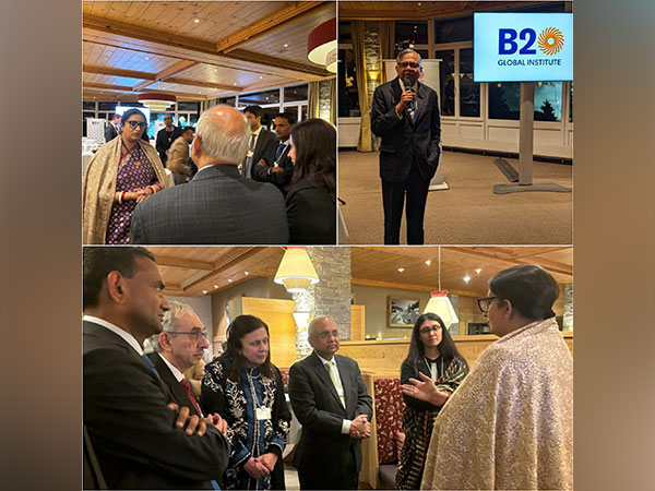 Union Minister Smriti Irani at launch of B20 Global Institute (Photo/X @smritiirani)