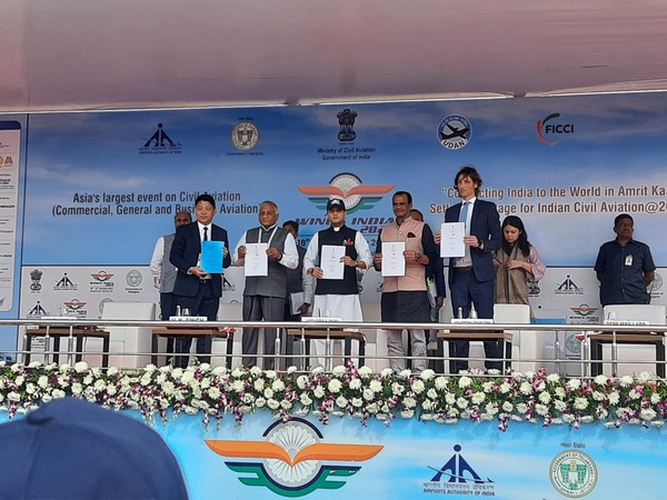 Wings India 2024 kicks off in Hyderabad (Photo/ANI)