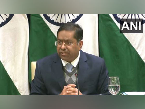 Ministry of External Affairs spokesperson, Randhir Jaiswal (Photo/ANI)