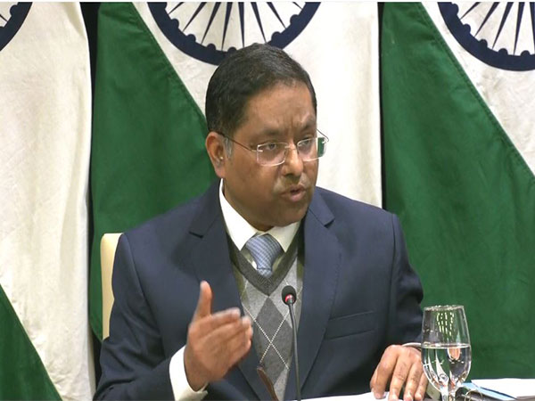MEA spokesperson Randhir Jaiswal (Photo/ANI)