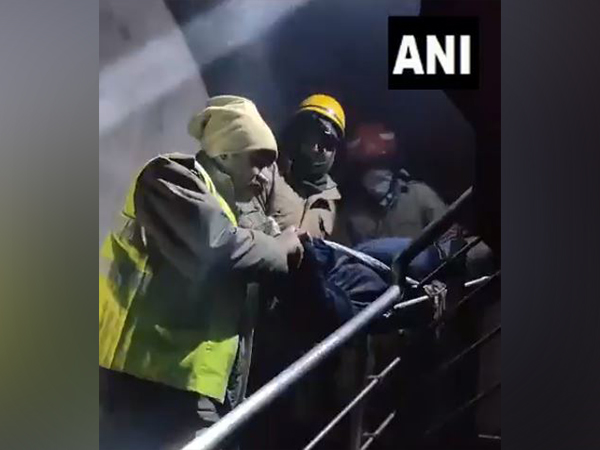 3 dead after fire breaks out at residence in Pitampura (Image/ANI)