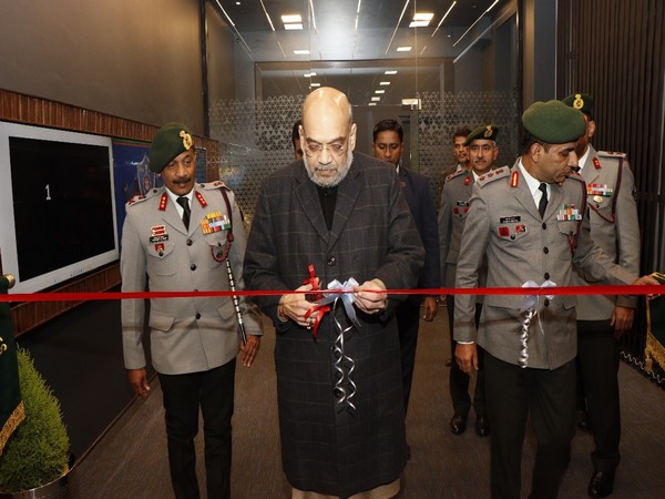 Amit Shah inaugurates Cyber Security Operations Centre in Assam Rifles Headquarters at Shillong (Photo/ANI)